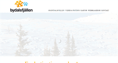 Desktop Screenshot of bydalsfjallen.se